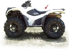 Seat Cover for Foreman 400-450 1997-2004 Motorcycle ATV Leather Protector Black