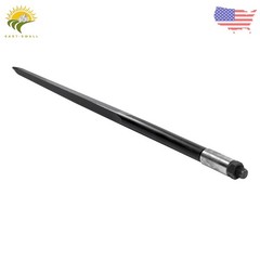 49″ Hay Bale Spear 4500 lbs Capacity Spike Fork Tine For Tractors Loaders Steel
