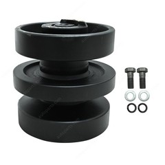 Bottom Roller Track Roller Black Fits For CATERPILLAR CAT 289D Undercarriage
