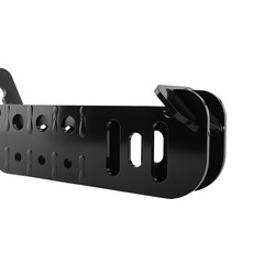 2in Skid Hitch Attachment for Skid Steer Loader Steel Black 5000 LBS Tongue 1Pc