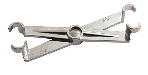 Lisle 63720 5/16″ x 3/8″ Low Profile Scissor Disconnect