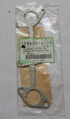 Kubota Exhaust Manifold 15862-12314 w/ 2 Gaskets ~ Genuine OEM Made in JAPAN