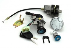 New Scooter Ignition Switch Key Set for TaoTao 49cc 50 cc 150cc gy6 Black
