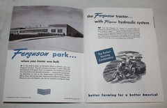 Ferguson TO-30 Operators / Owners Manual, 1951 1952 1953 1954, Massey Ferguson
