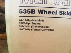 CAT Caterpillar 535B WHEEL SKIDDER PARTS MANUAL AAE1-UP