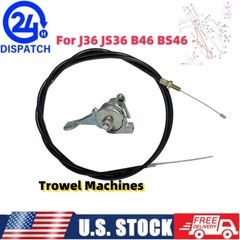 For J36 JS36 B46 BS46 Trowel Machines Throttle Cable Kit #21243 Cable