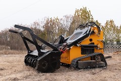 MINI Skid Steer Loader 32” Forestry Mulcher Attachment USA STOCK