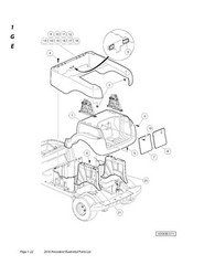 2016 Gas & Electric Service Parts Manual 2016 Club Car Precedent 0616B – PAPER M