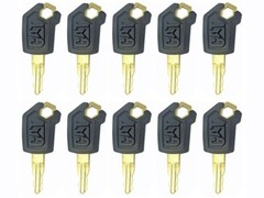 10x Equipment Excavator Ignition Loader Dozer Key For Caterpillar CAT 5P8500