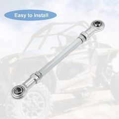 145mm Length 8mm Hole Diameter Adjustable Steering Tie Rod Ball Joint for 49cc E