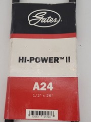 Gates A24 V-Belt 1/2″x26″ Universal A-Section V-Drive HVAC Compressor Industrial