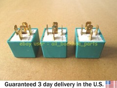 JCB BACKHOE – RELAY, GREEN, SET OF 3 PCS. (PART NO. 716/09800)