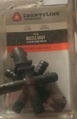 Nylon Nozzle Body 1/2″ Dry Boom Sprayer Cross With Quick Outlet Y8231015PK2