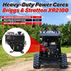 13.5HP Mini Skid Steer Twin cylinde Tracked Loader Three Pumps New Upgraded