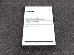 Caterpillar D4B D4C & D4C II Tractors Shop Service Repair Manual 1RJ1- SENR3540