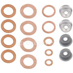 15221-94020 Fits Kubota Engines D902 D1005 D750 D850 D1005 Injector Seal Kit New