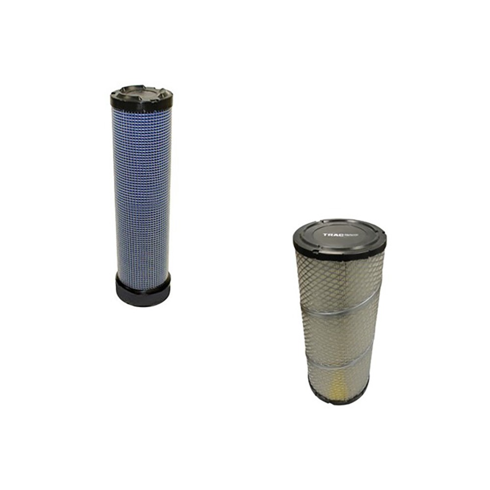 Inner Outer Air Filter Set Fits Komatsu Fits Kubota Fits Landini Fits Terex