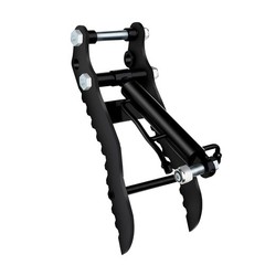 Hydraulic Thumb Clip Mn Steel Mini Excavator Single Hole Hydraulic Thumb Clip