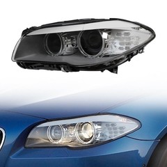Headlight Assembly For 2011-2013 BMW 5 Series F10 Xenon LH Black 63117203243