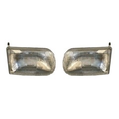 Headlight Pair Mazda B2300/B3000/B4000 1994-1997 Left Right Composite Clear Lens