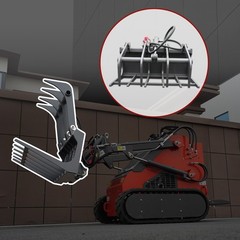 HUAYEE FREE SHIPPING NEW Grapple Grabber Mini Skidsteer Loader Attachments