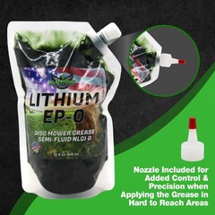 Blackhawk Performance Lithium EP-0 Grease for Disc Mowers 32 oz 4 Pack