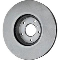 Brake Rotor and Pads Kit Disc and Fits Front 12.6 Inches (Cast Iron)