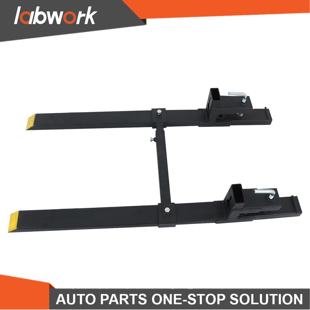 Labwork 60″ 4000lbs Pallet Forks Clamp on Tractor Forks Adjustable Bucket Forks