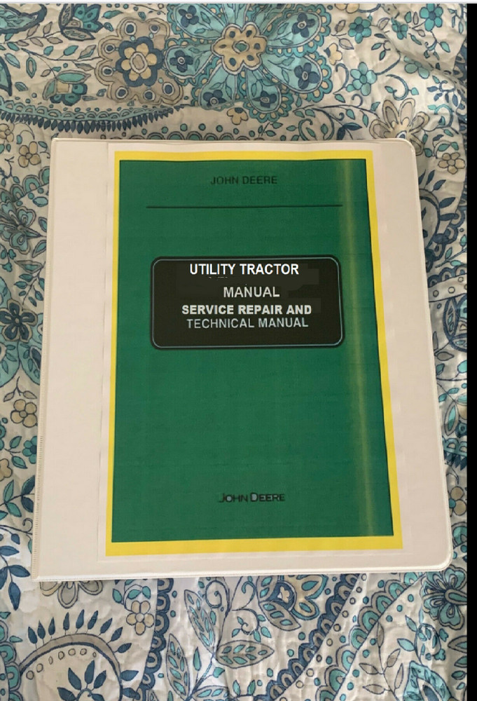 JD 4044m 4044r 4049m 4049r Tractor service repair manual printed tm131019 free