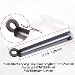 70091-00149 Quick Attach Bucket Locking Pin For Kubota KX057 U55 U45 KX161 K7880