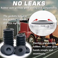 100Pk Glad Hand Seals Rubber Gaskets Washers for Semi Trucks Trailers Tractors..