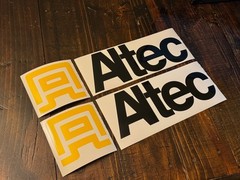 Altec Equipment Decal Kit Bucket Truck (Set 2) Graphics Yellow Black 12″-36″