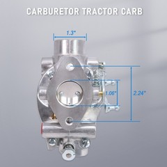 NEW Heavy Duty Carburetor For Ford Tractor 2N 8N 9N Marvel Schebler 8N9510C-HD