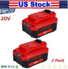 2 PACK Battery for Craftsman CMCB204 CMCB204-2 CMCB205 20V Axial Blower Battery