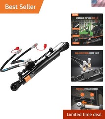 Hydraulic Top Link Cat.1-1 11 in, 20-7/8~31-7/8 in, Hydraulic Cylinder with 2…