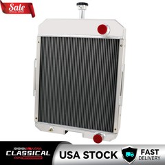 4 ROW 70MM RADIATOR FOR CASE/ IH-FARMALL 70 666 686 706 756 # 396352R91 65427C1