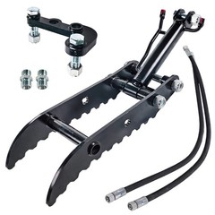 Hydraulic Thumb Clip Clamp For Mini Excavators Small Digger Attachment Kit
