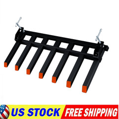 🔝Garvee Clamp On Debris Forks to 68″ Bucket 5400lbs Pallet Forks Bucket Forks