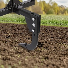 For ATV UTV Hitch Mounted Ripper Middle Buster Plow 18″ Shank with 2″ Receiver