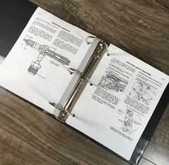 Case 780 Ck Loader Backhoe Service Manual Parts Catalog Operators Owners Set