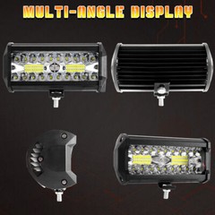 12V 7inch 80W LED Work Light Headlight fit John Deere Case New Holland Tractor