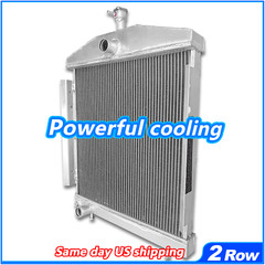 2 Rows Aluminum Radiator for Lincoln Welder 200 250 AMP SA200 SA250 G1087 H19491