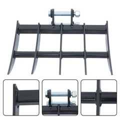 For Mini Excavators Excavator Attachment Rake Attachments Tools