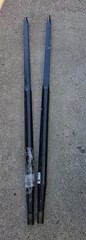 A&I BP13449-HD Universal Heavy 1-3/4″x49″ Standard Bale Spear 1 Pair No Nuts