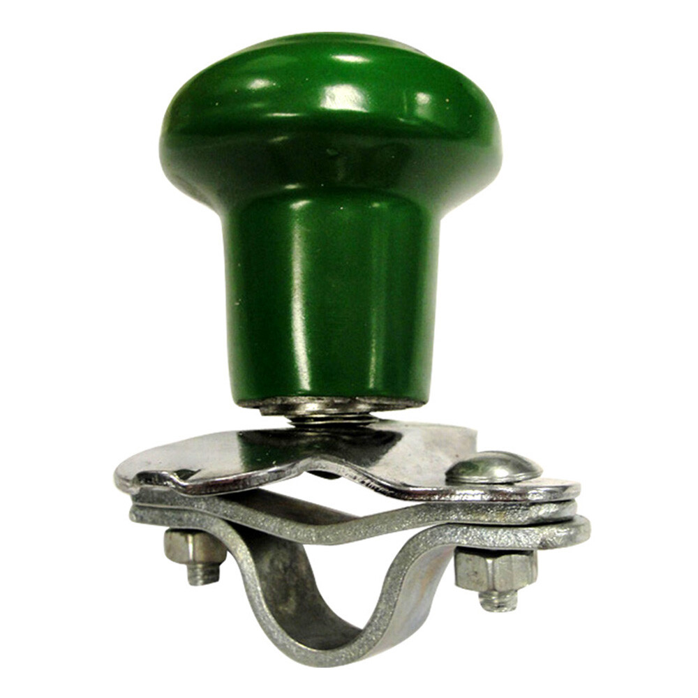 Green Vinyl Steering Wheel Spinner Knob WSV121G Fits JD Fits John Deere Tractor