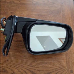 Honda Accord 1999 Drivers Left Side View Mirror Black New Replacement Auto Part