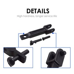 A20-6014 Single Tow Hook for Peterbilt & Kenworth w/ Pull Pin Frame Pin A65-6008
