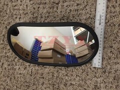 6.2″X12″ Mirror 08174-13118 20Y-54-28911 for Komatsu PC60-7 PC120-6 PC220-7