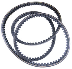 Raw edge cogged belt, 7/8″ x 43″, RPF7410