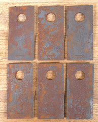 LOT of 24 NOS Genuine New Holland 766726 Blades Made in West Germany